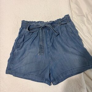 Women's Blue Denim Shorts